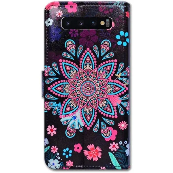 Bcov Funda para Galaxy S10 Plus funda de piel con diseño_3