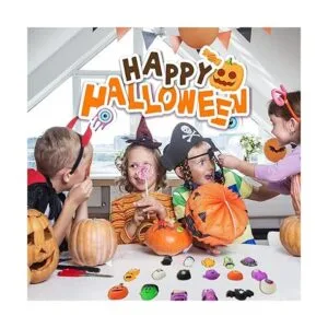 TOANWOD 72 juguetes para ansiedad de Halloween Mochi_6