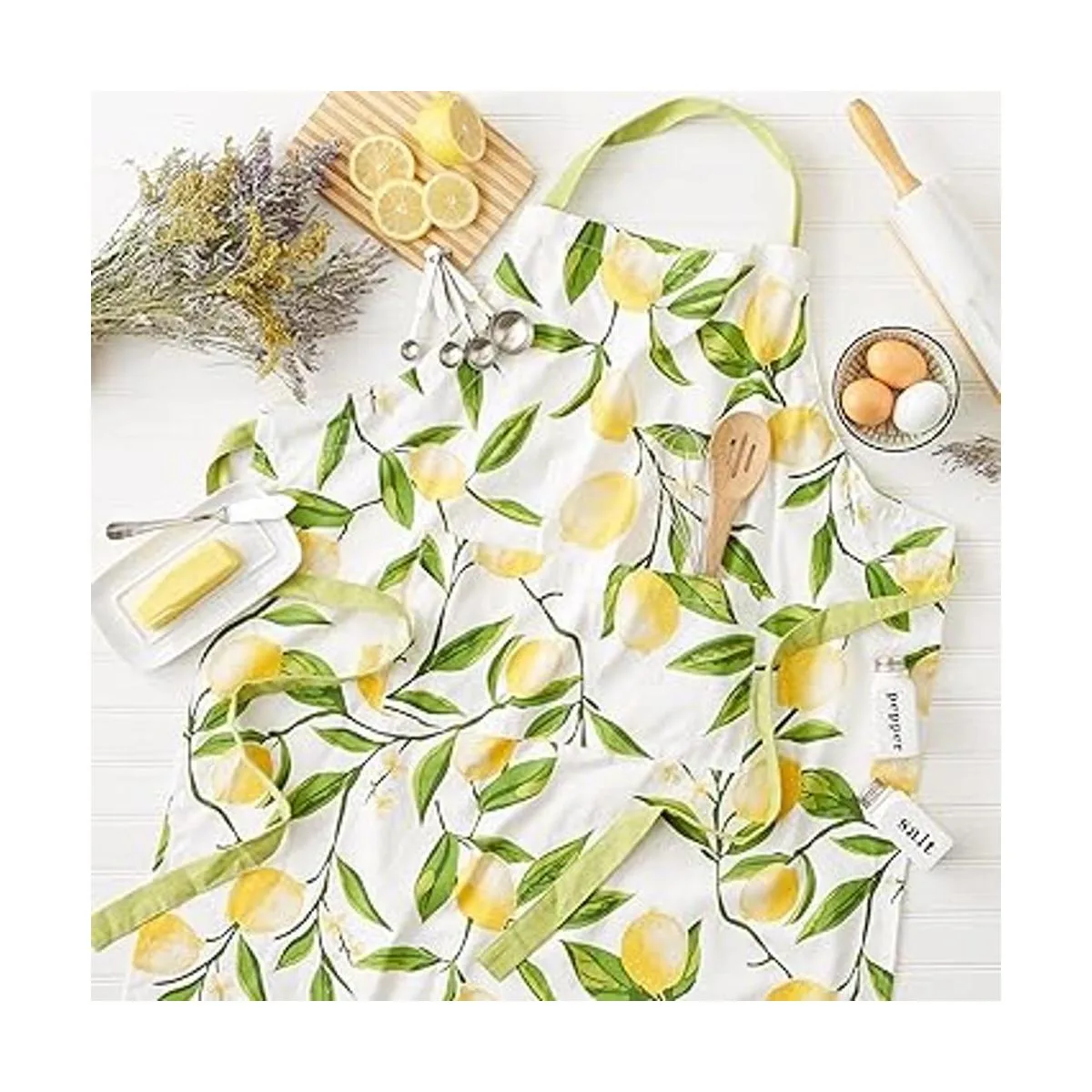 DII Colección Lemon Bliss Kitchen Delantal de chef_3