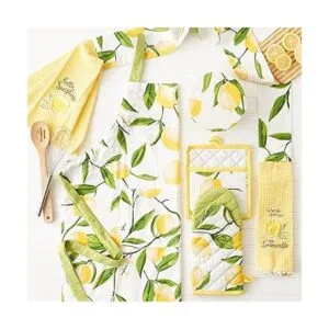 DII Colección Lemon Bliss Kitchen Delantal de chef_4