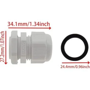 GWYAN 10 prensaestopas M20 x 1.5 impermeables conectores_5