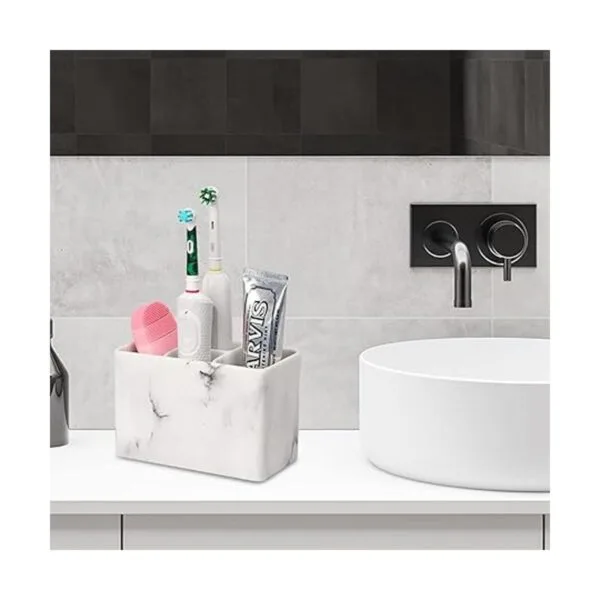 Organizador de cepillos de dientes de baño soporte de_4