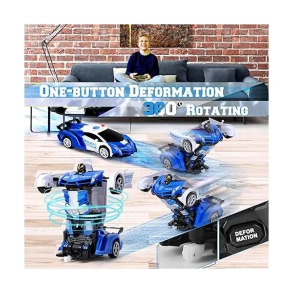 Dolanus Automóvil de control remoto Transform Robot RC_3