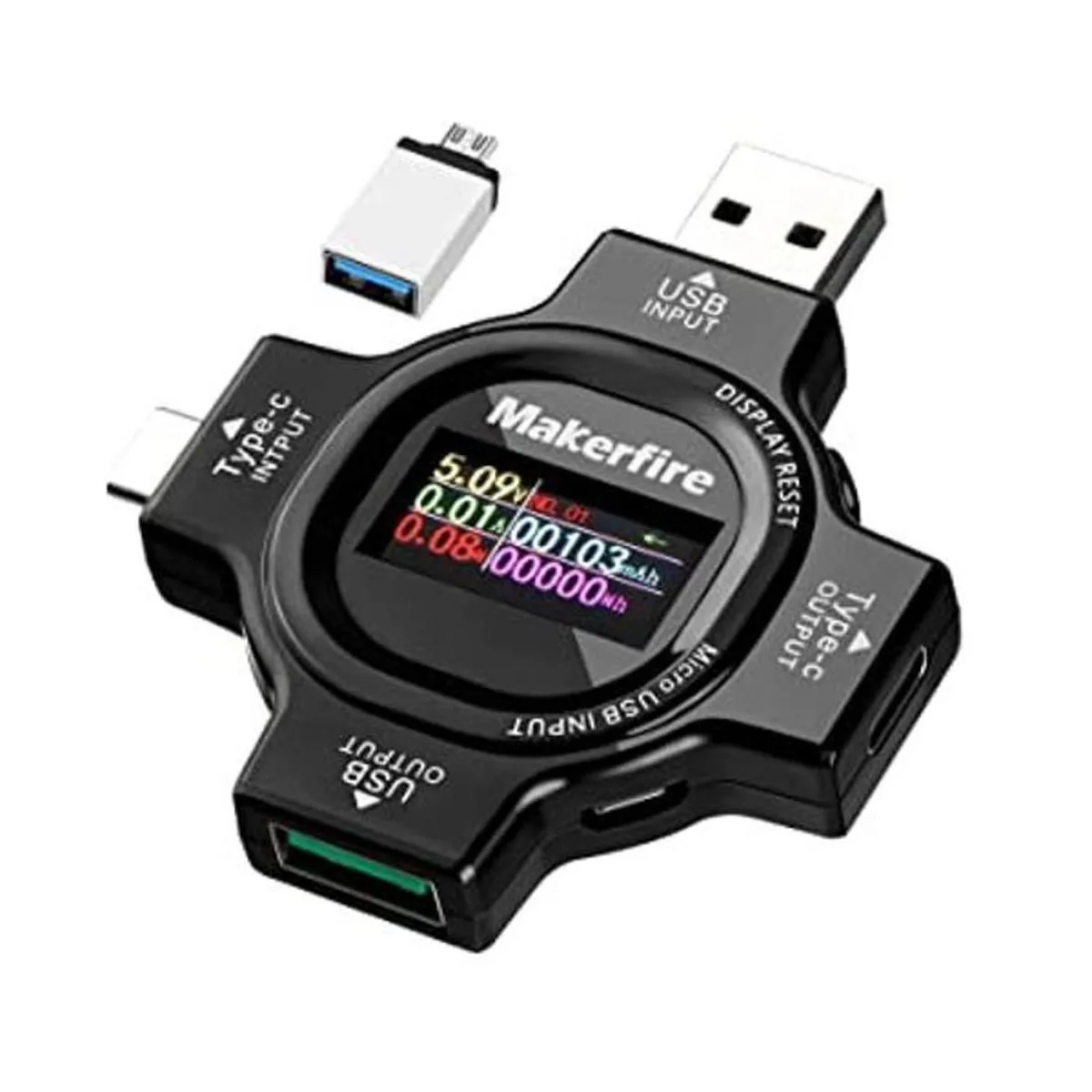 Medidor de potencia de voltaje USB Probador de potencia_1