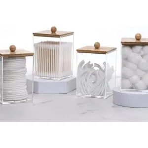 Tbestmax Soporte para hisopoboticario de algodón de 12_7