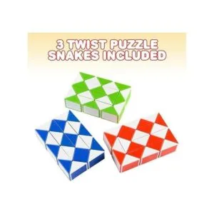 ArtCreativity Juego de 3 rompecabezas de serpiente para_2