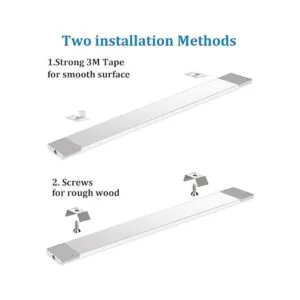 WOBANE Barra de luz LED enchufable con adaptador ETL_6
