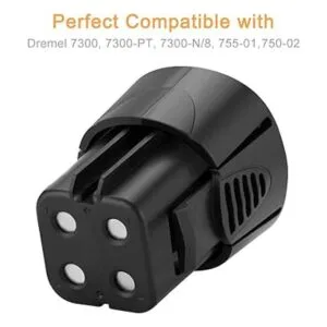 Shentec Dremel 500075501 Batería de repuesto mejorada de_3