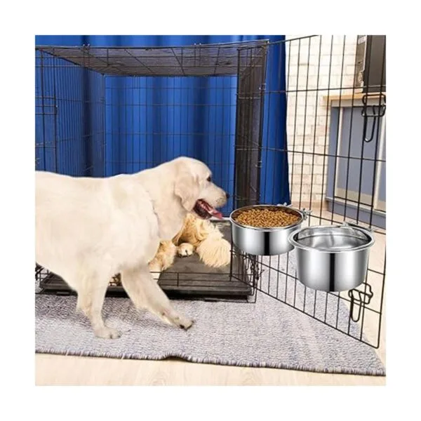 2 piezas de comida para perros para mascotas cuenco de_7
