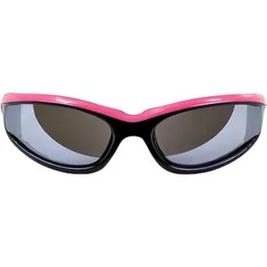 Hawkeye Gafas de sol con marco rosa lentes de espejo_3