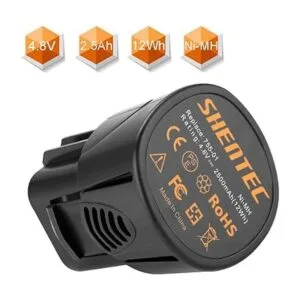 Shentec Dremel 500075501 Batería de repuesto mejorada de_4