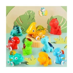 ALASOU Juguetes de coche de dinosaurio para niños y niñas_3