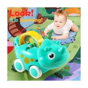 ALASOU Juguetes de coche de dinosaurio para niños y niñas_2