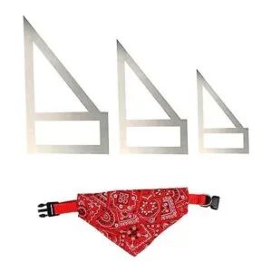 PIAOLGYI Juego de 3 piezas de bandana reversible para_1