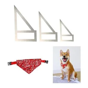 PIAOLGYI Juego de 3 piezas de bandana reversible para_4