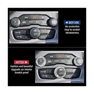 PIFOOG Accesorios Dodge Calcomanías brillantes para el_2