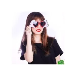 Sucrain Luau Gafas de sol de fiesta hawaianas tropicales_3