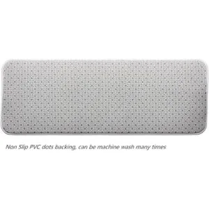 Flamingo Alfombras de baño con flamencos con hojas de_3