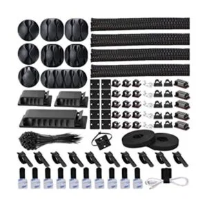 Kit de gestión de cables de 192 piezas funda organizadora_1