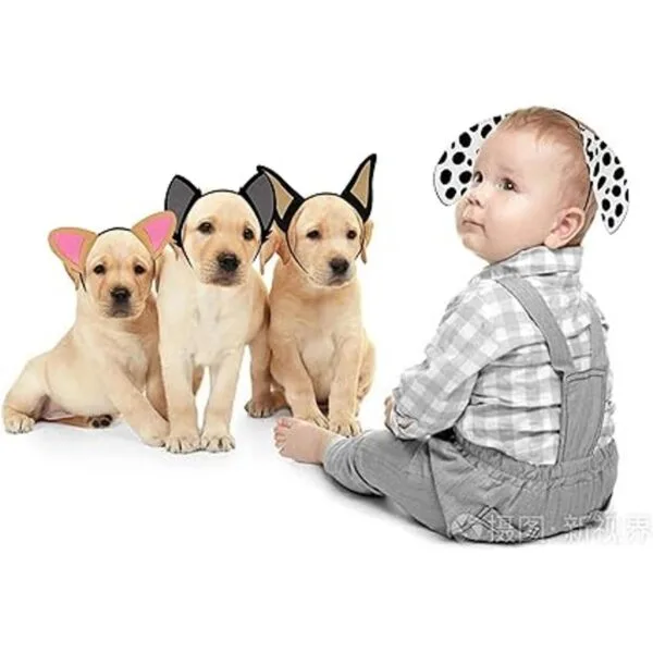 9 diademas de orejas para perros para mascotas regalos de_3