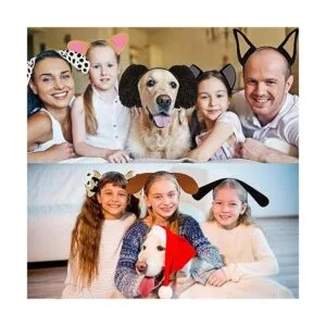 9 diademas de orejas para perros para mascotas regalos de_6