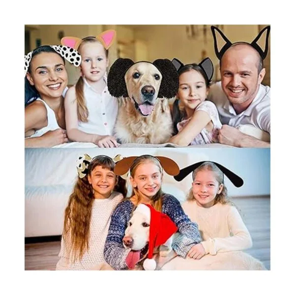 9 diademas de orejas para perros para mascotas regalos de_6