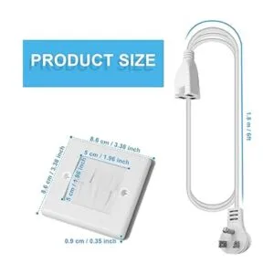 ChengFu Kit de gestión de cables en pared oculta cables_2