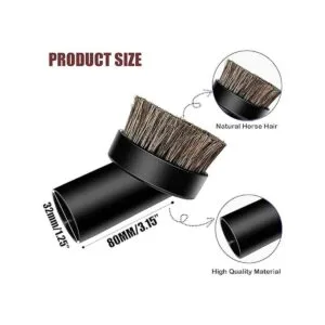 RAYIOU Cepillo redondo para polvo de 0.984 in de pelo de_2