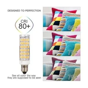 Simba Lighting LED E11 T4 MiniCandelabra JD Light Bulb 5W_4