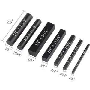 EANOSIC Juego de medidores de altura de bloques de_2