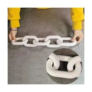 linsuo Decoración de eslabones de cadena de madera 5_7