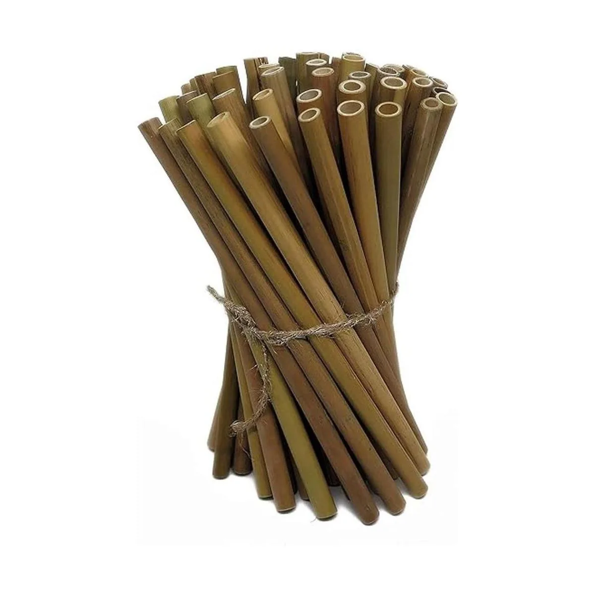 IA Crafts Palos de bambú pajitas de bambú estacas de_1