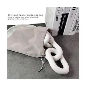 linsuo Decoración de eslabones de cadena de madera 5_2