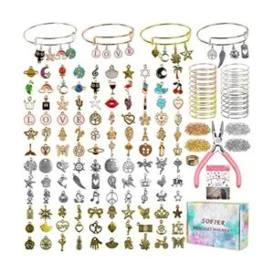 Sofier Kit de fabricación de pulseras de 542 piezas kit_1