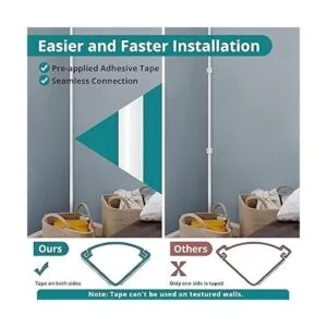 Corrector de cables de esquina de 136 pulgadas ocultor de_4