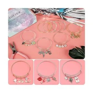 Sofier Kit de fabricación de pulseras de 542 piezas kit_2