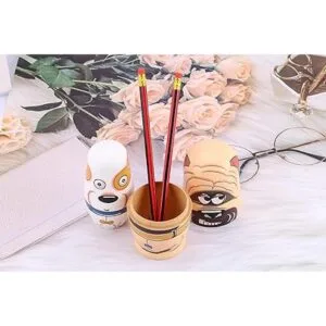 Yoption Juego de 6 muñecas rusas de anidación hechas a_6