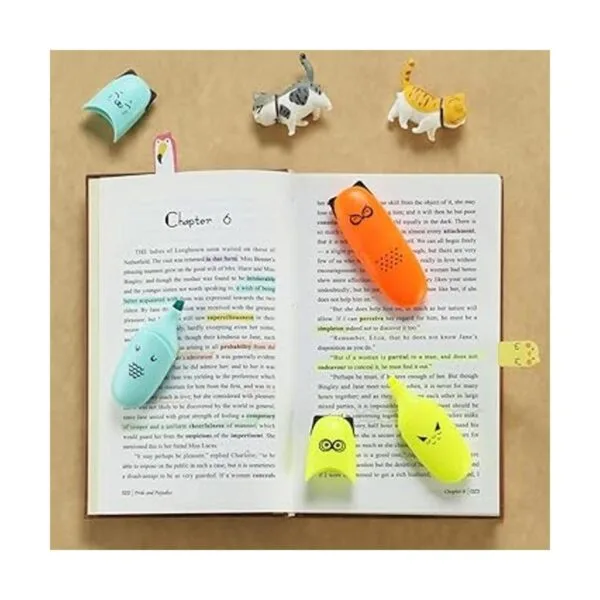 12 piezas de bonito diseño de animales mini rotulador_6