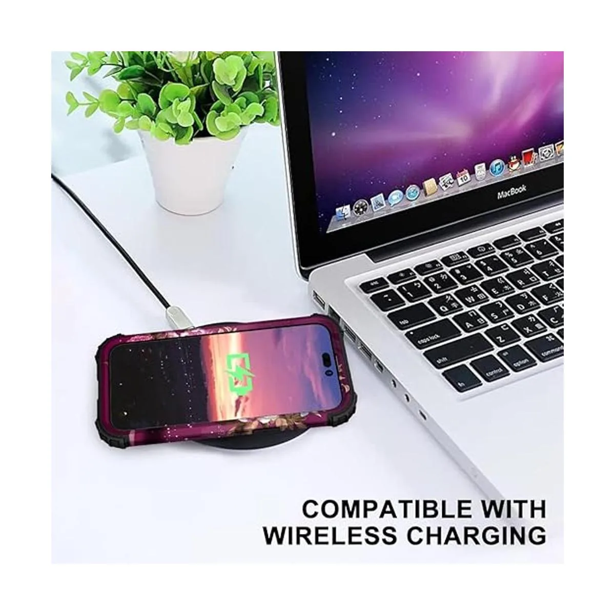 Hocase Funda para iPhone 14 Pro Max resistente a los_4