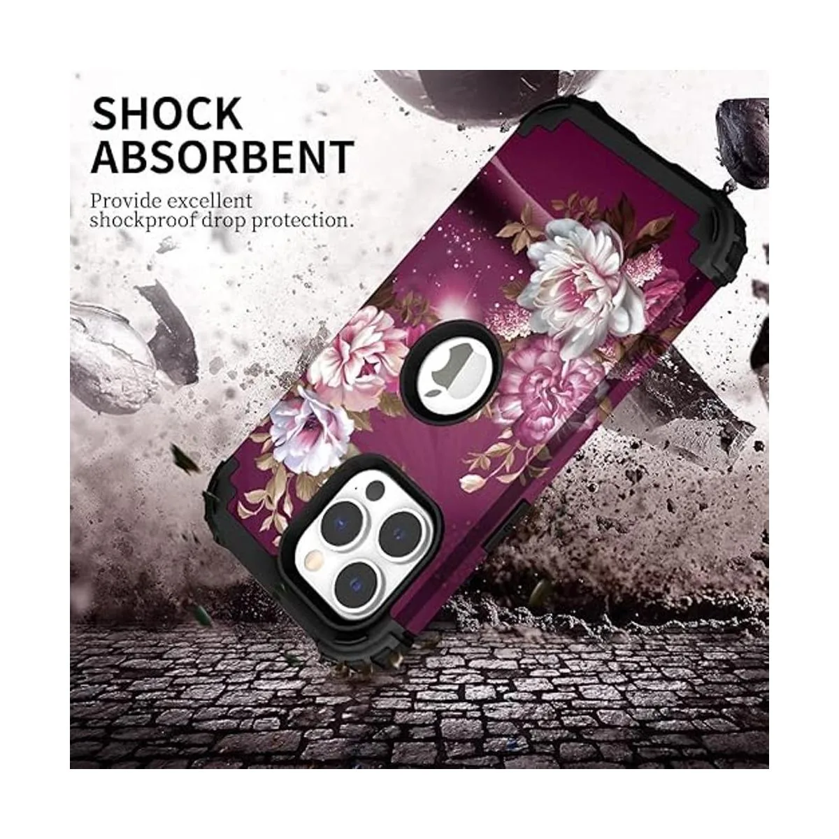 Hocase Funda para iPhone 14 Pro Max resistente a los_2