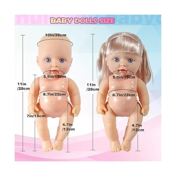 WONDOLL 19 piezas de 8 a 10 pulgadas accesorios de ropa_5