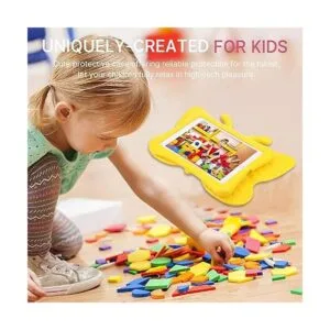 Feitenn Funda para iPad para niños diseño de mariposa de_6