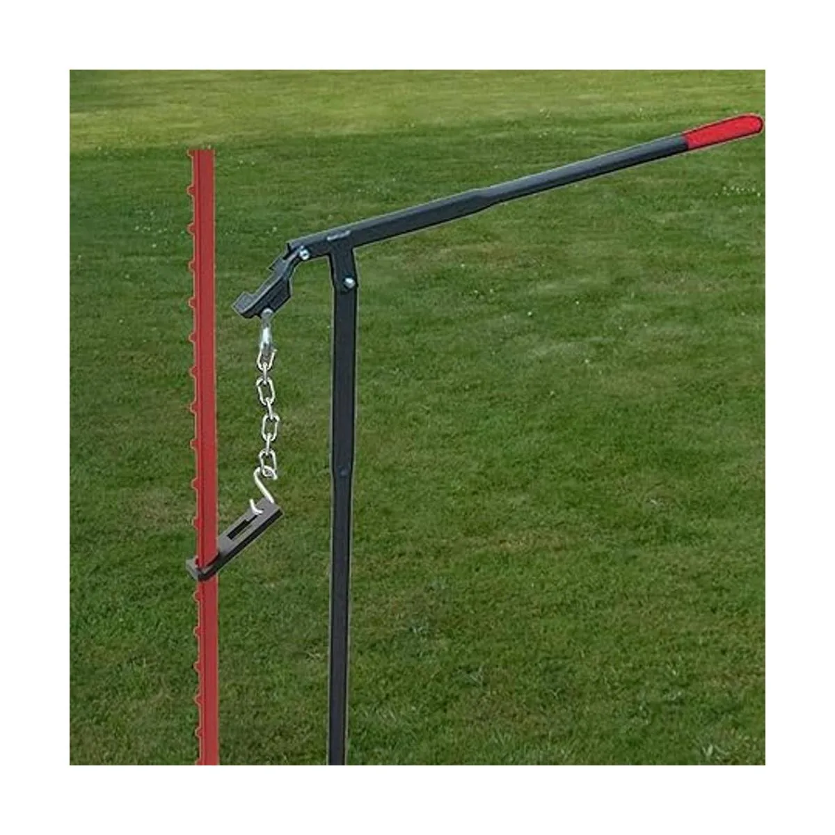 Lusheer Placa extractora de poste en T de acero_7