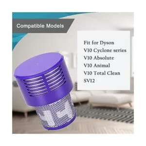 Paquete de 3 filtros V10 de repuesto compatibles con Dyson_2