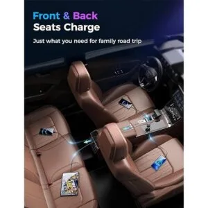 Cargador de coche USB C adaptador de cargador de coche_5