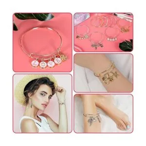 Sofier Kit de fabricación de pulseras de 542 piezas kit_3