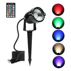 Luces de Navidad para exteriores 5 W CA 120 V RGB de_1