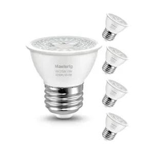 PAR16 Foco LED empotrable de cuello corto 6 W_1