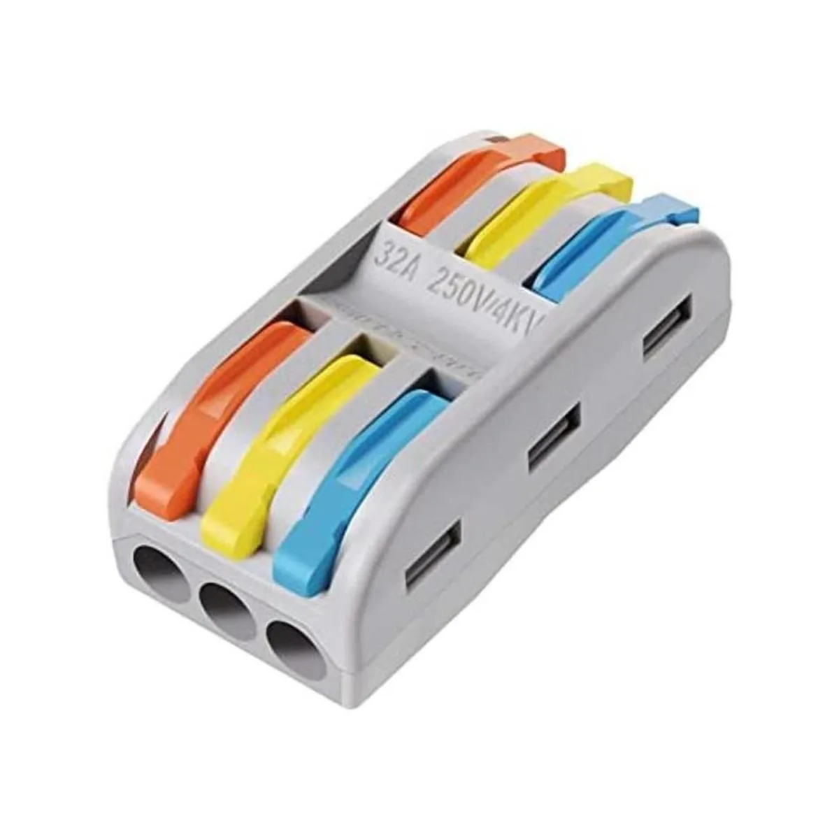 Tuercas de conectores de alambre 25 unidades 3_1