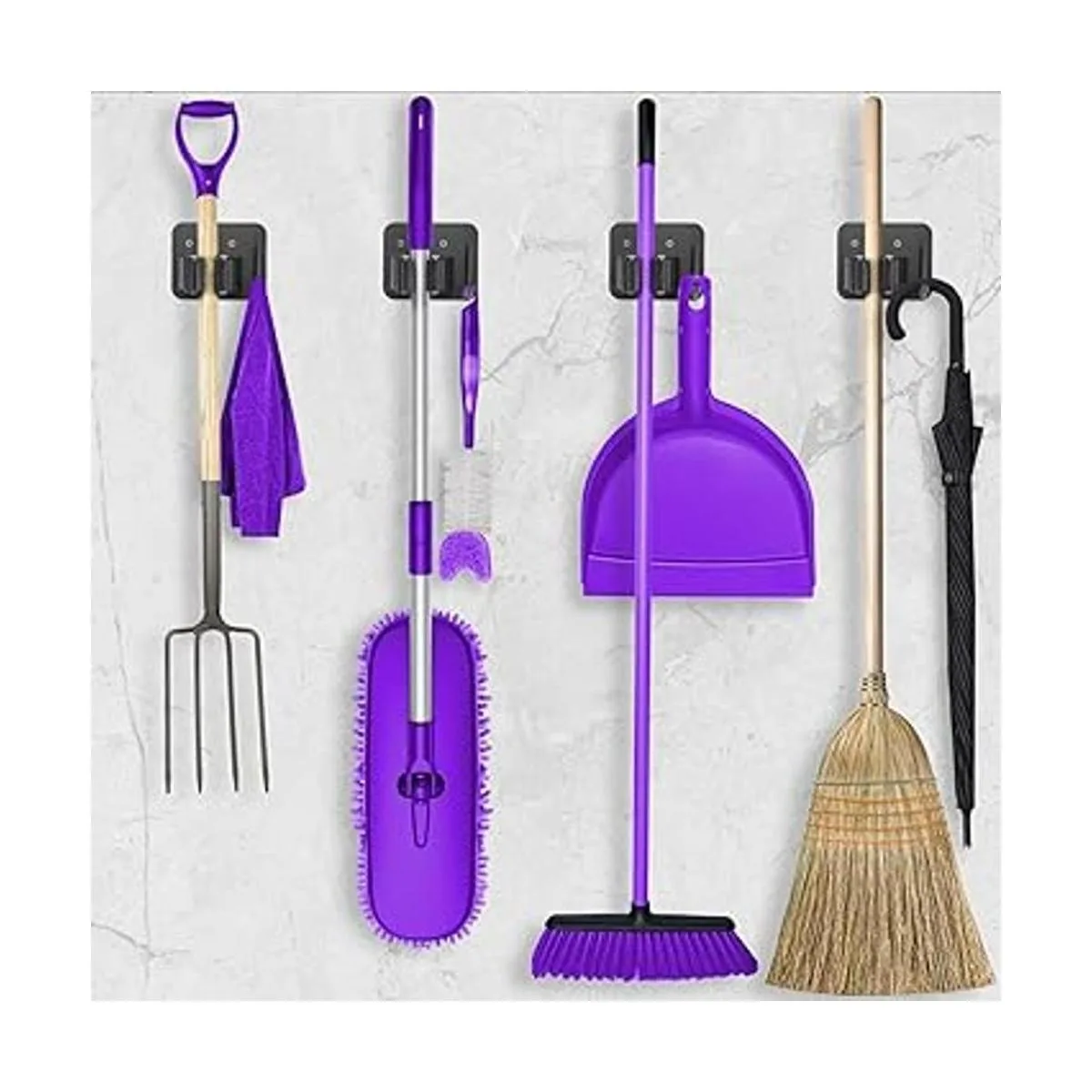 Soporte de escoba para montaje en pared perforador_5